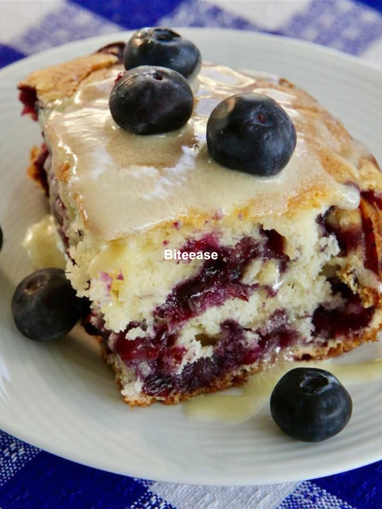 Blueberry Pudding with Hard Sauce – A Classic Old-Fashioned Dessert Everyone Will Love