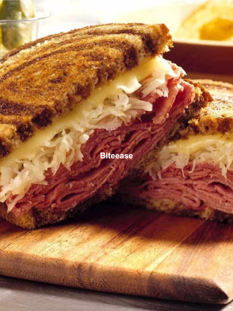 The Best Reuben Sandwich Recipe – Crispy, Cheesy, and Packed with Classic Deli Flavor