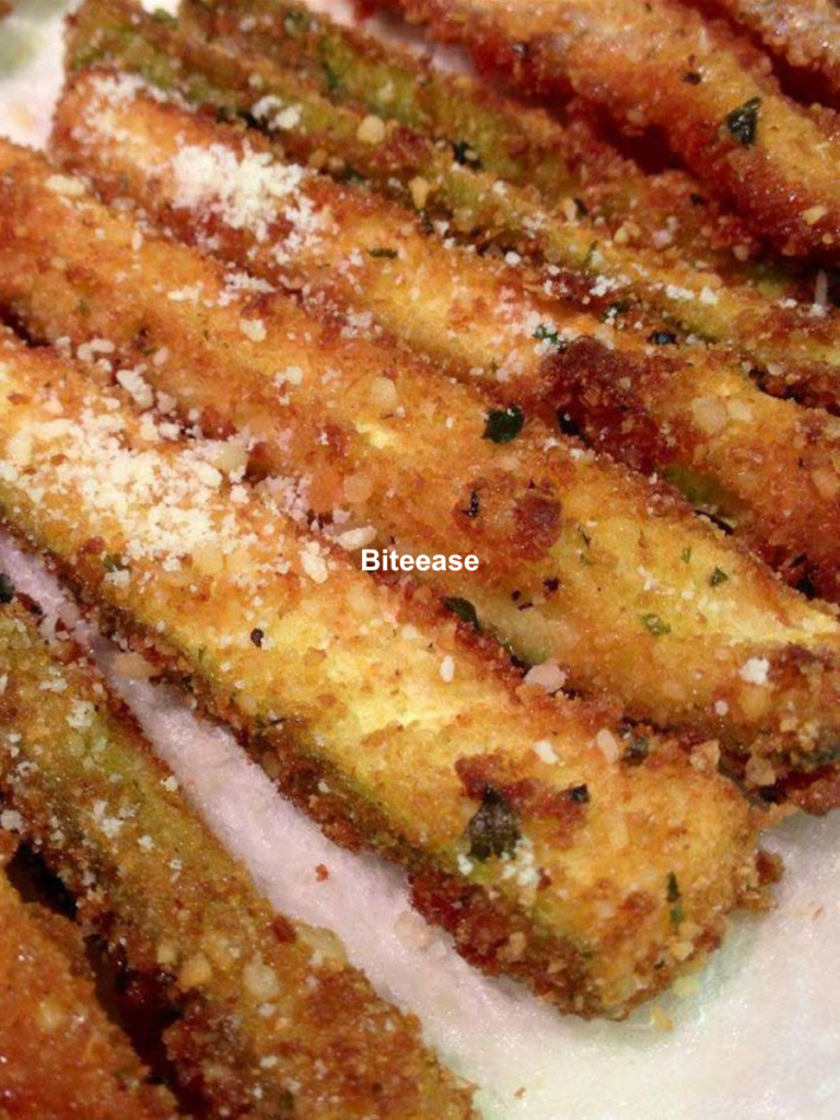 Crispy Fried Zucchini – Golden, Crunchy, and Easy Homemade Appetizer