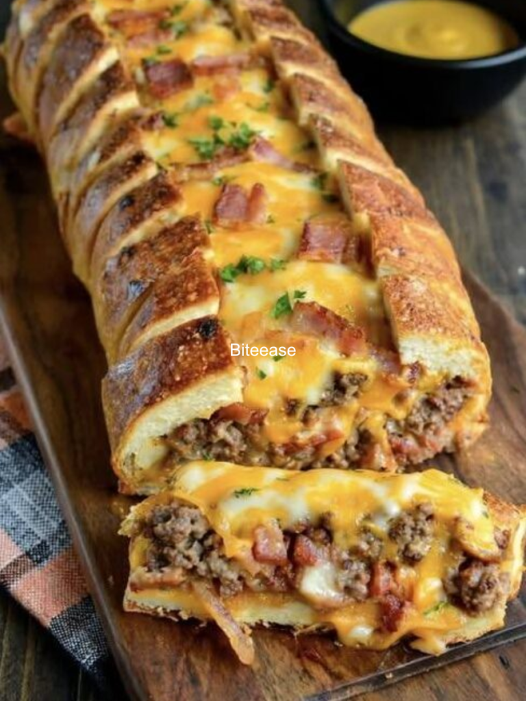 Garbage Bread – Cheesy Stuffed Bread Loaded with Flavor in Every Slice