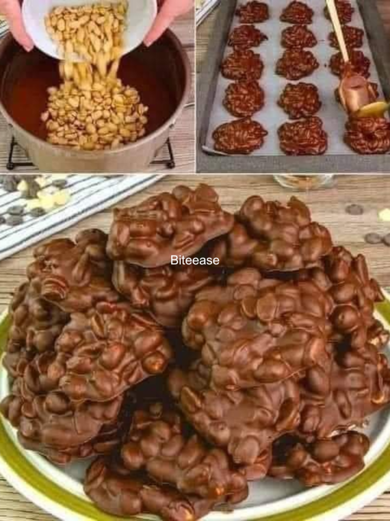 Chocolate Pecan Turtle Clusters – Rich, Gooey Chocolate Caramel Candy with Crunchy Pecans
