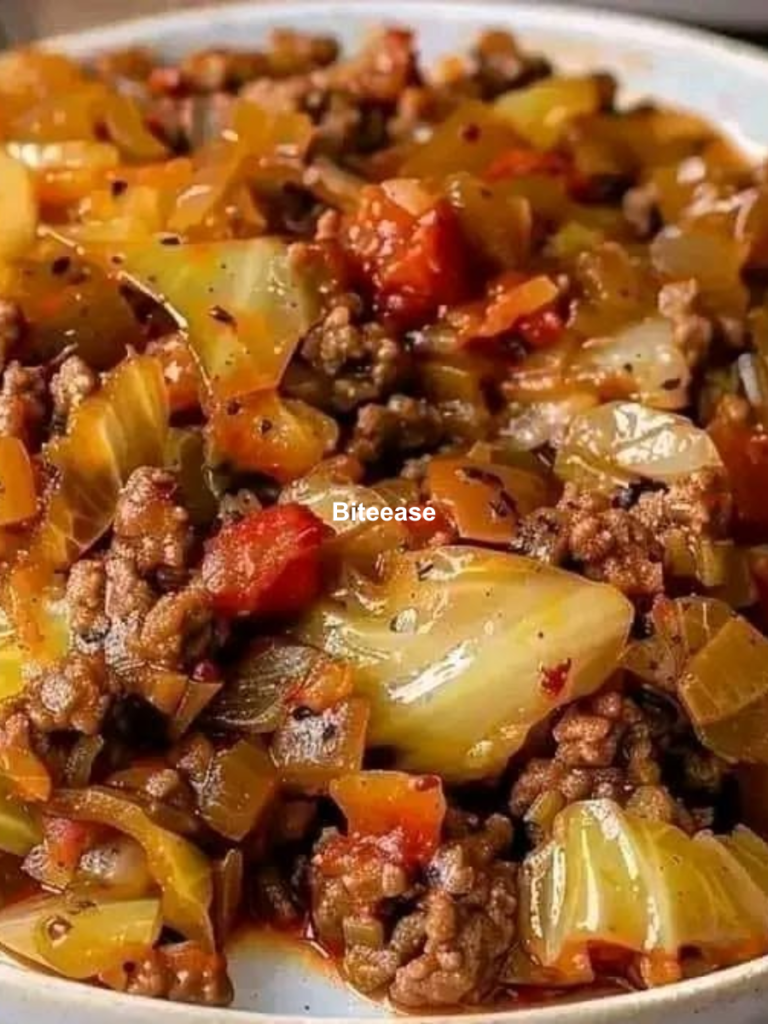 Cabbage and Minced Meat Skillet – A Quick, Hearty One-Pan Family Dinner