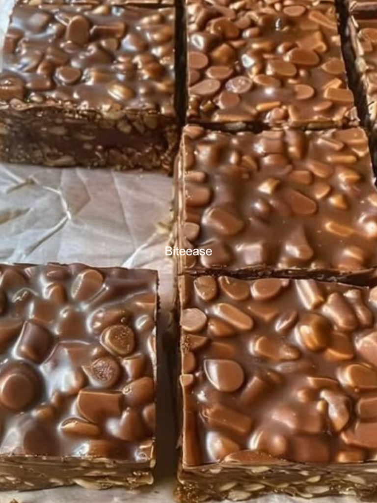 Chocolate Peanut Butter Crunch Bars – Easy No-Bake Treat with the Perfect Crunch