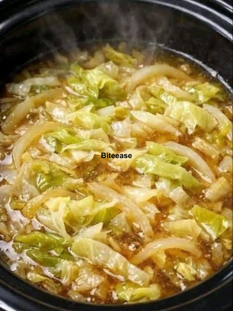 Cabbage and Onion Soup – A Simple, Hearty Soup Full of Comfort and Flavor