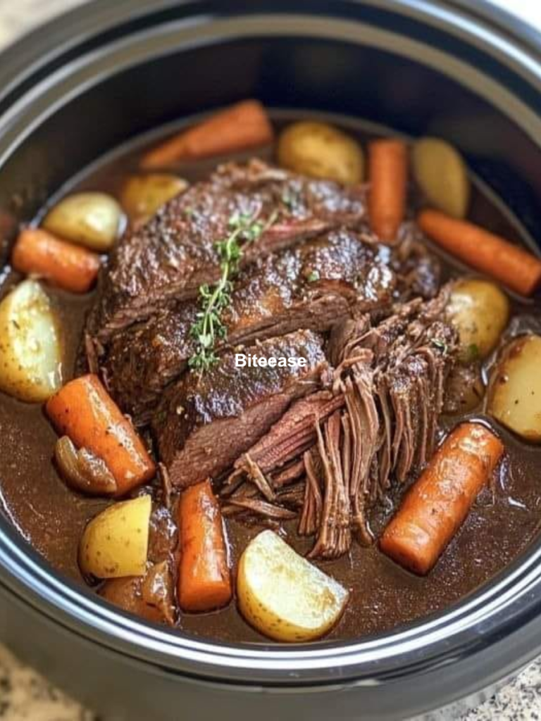 Prepare Yourself for a Burst of Flavor with This Slow-Cooked Amish-Style Pot Roast